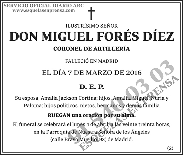 Miguel Forés Díez